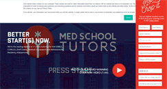 Desktop Screenshot of medschooltutors.com